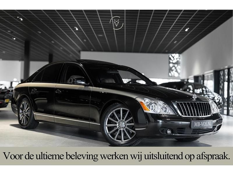 Zwart Occasion 2009 Maybach 57 Sedan | € 189.950 - Afbeelding 1/4