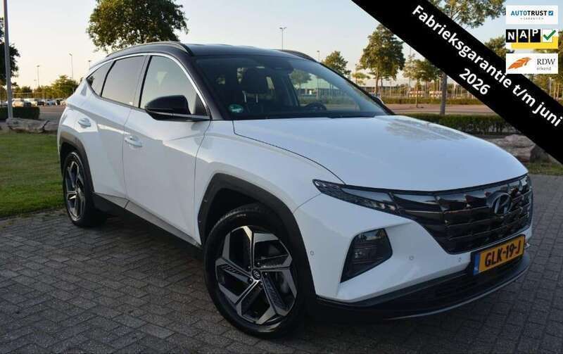 Wit, metallic lak Gebruikt 2021 Hyundai Tucson Premium SUV | € 29.900 (Super prijs) - Afbeelding 1/4
