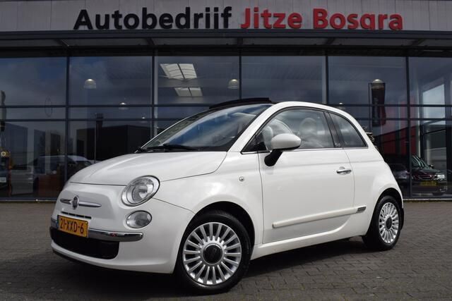 Wit Gebruikt 2012 Fiat 500C Lounge Cabriolet | € 5.450 (Eerlijke prijs) - Afbeelding 1/4