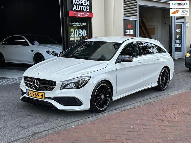 Wit Gebruikt 2016 Mercedes CLA180 Shooting Brake AMG Stationwagen | € 17.950 (Eerlijke prijs) - Afbeelding 1/4