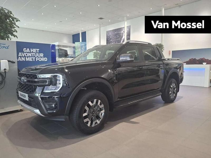 Zwart Nieuw 2025 Ford Ranger Wildtrack Pickup | € 54.625 (Eerlijke prijs) - Afbeelding 1/4