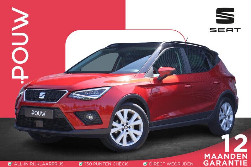 Rood Gebruikt 2020 Seat Arona Business SUV | € 15.900 (Eerlijke prijs) - Afbeelding 1/4