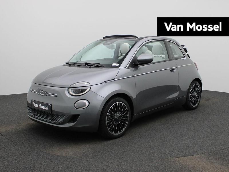 Occasion Fiat 500e La Prima 86 kW (118 PK) 2023 Grijs Cabriolet