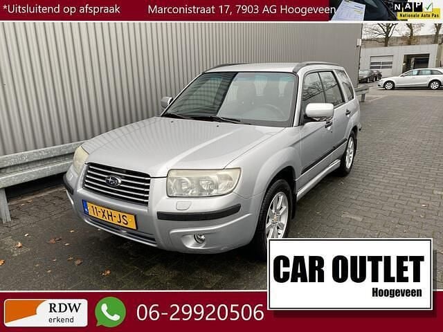 Grijs (metallic) Gebruikt 2007 Subaru Forester Comfort SUV | € 6.750 (Eerlijke prijs) - Afbeelding 1/4