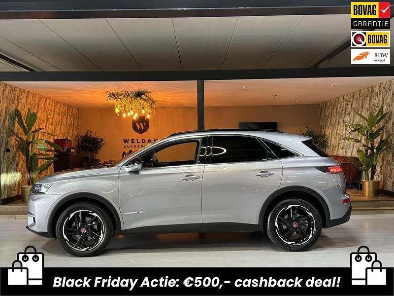 Zilver Gebruikt 2021 DS Automobiles DS7 Crossback Performance SUV | € 25.985 (Iets duurder) - Afbeelding 1/4