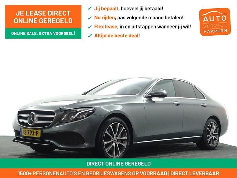 Grijs metallic Gebruikt 2017 Mercedes E350 AMG Line Premium Plus Sedan | € 27.900 (Eerlijke prijs) - Afbeelding 1/4