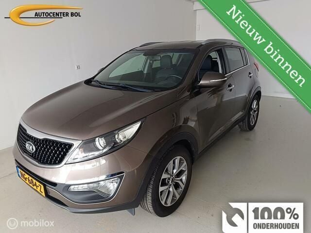 Bruin, metallic lak Gebruikt 2015 Kia Sportage SUV | € 13.950 (Eerlijke prijs) - Afbeelding 1/4
