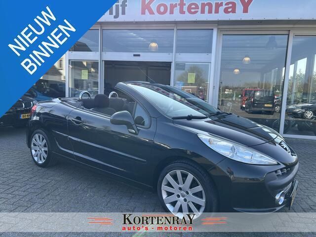 Zwart Gebruikt 2009 Peugeot 207 CC Cabriolet | € 3.900 (Eerlijke prijs) - Afbeelding 1/4
