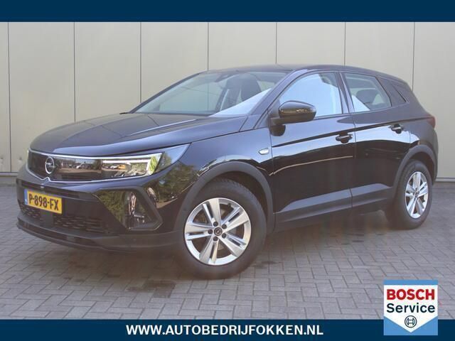 Zwart Gebruikt 2022 Opel Grandland X Edition SUV | € 19.900 (Eerlijke prijs) - Afbeelding 1/4