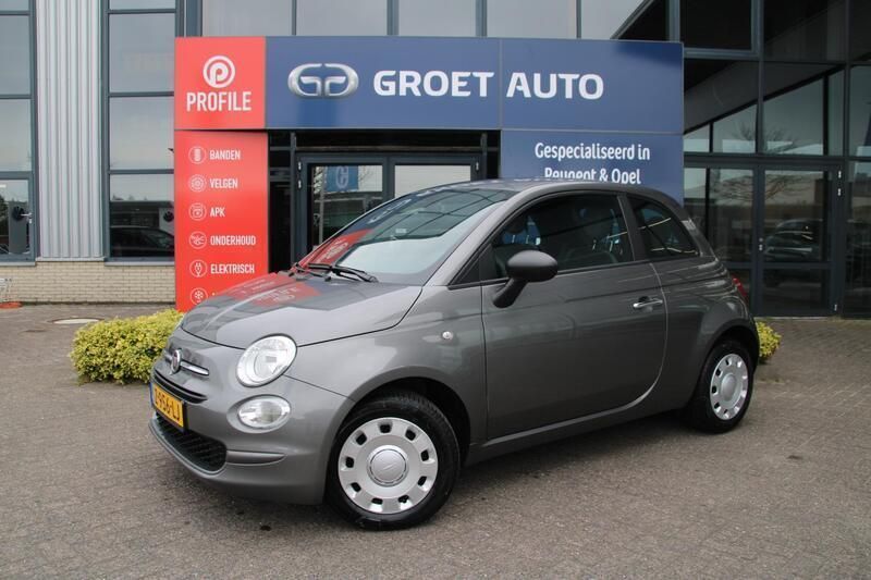 Grijs Gebruikt 2021 Fiat 500 Pop Hatchback | € 12.150 (Eerlijke prijs) - Afbeelding 1/4