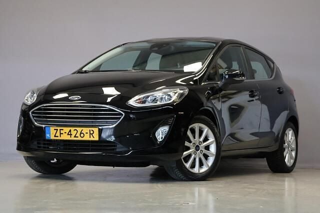 Zwart Gebruikt 2019 Ford Fiesta Titanium Hatchback | € 10.245 (Eerlijke prijs) - Afbeelding 1/4