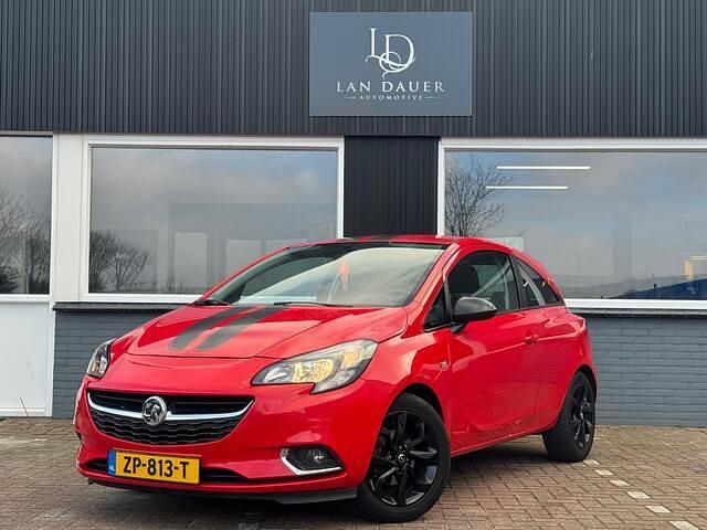 Rood Occasion 2016 Opel Corsa Selection Hatchback | € 4.299 (Goede deal) - Afbeelding 1/4