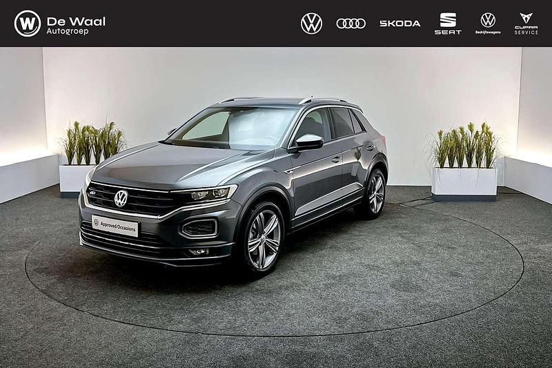 Indium grey metallic Gebruikt 2019 VW T-Roc Sportline SUV | € 24.890 (Eerlijke prijs) - Afbeelding 1/3