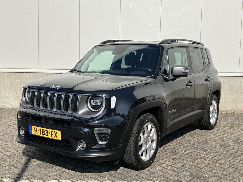 Zwart Gebruikt 2020 Jeep Renegade Limited SUV | € 17.900 (Eerlijke prijs) - Afbeelding 1/4