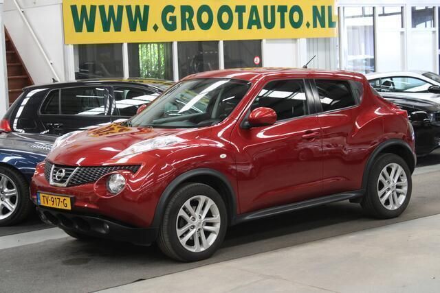 Rood Gebruikt 2012 Nissan Juke Tekna SUV | € 8.744 (Goede deal) - Afbeelding 1/4
