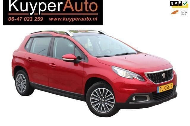 Occasion Peugeot 2008 110 PK (80 kW) 2017 Rood, metallic lak SUV