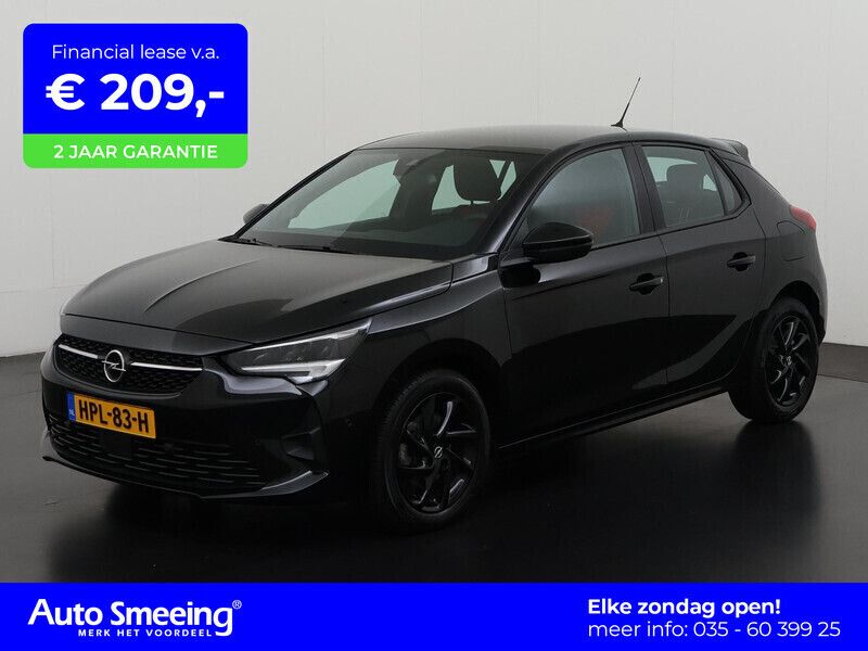 Zwart Gebruikt 2023 Opel Corsa GS Line Hatchback | € 20.945 (Iets duurder) - Afbeelding 1/4