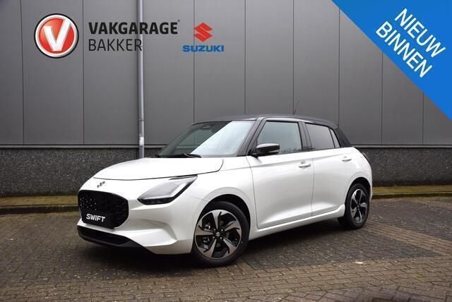 Wit Nieuw 2025 Suzuki Swift Style Hatchback | € 26.399 (Goede deal) - Afbeelding 1/4