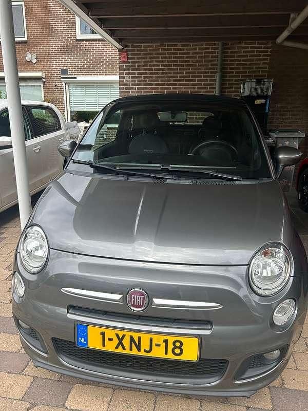 Grijs Gebruikt 2014 Fiat 500C Rock Cabriolet | € 6.499 (Super prijs) - Afbeelding 1/4