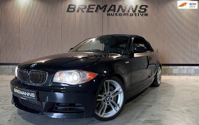 Zwart Gebruikt 2010 BMW 135 Cabriolet Performance Cabriolet | € 16.850 - Afbeelding 1/4