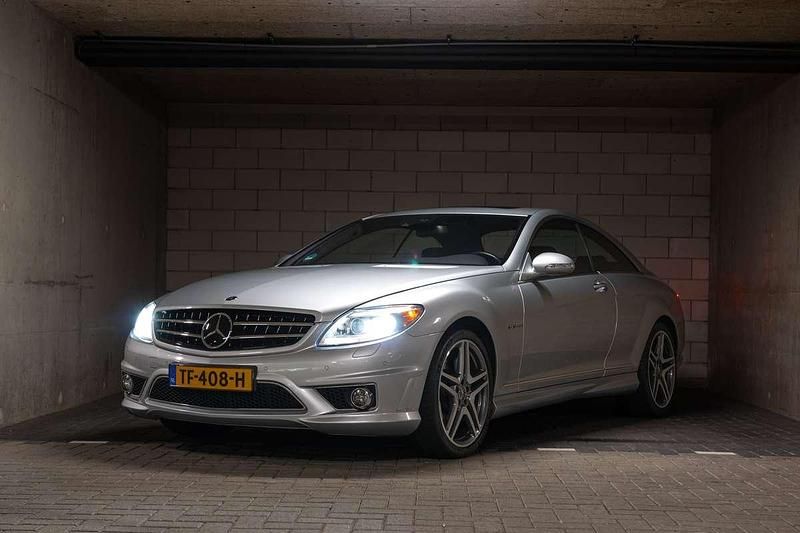 Zilver Gebruikt 2008 Mercedes CL63 AMG AMG Coupé | € 32.900 - Afbeelding 1/4