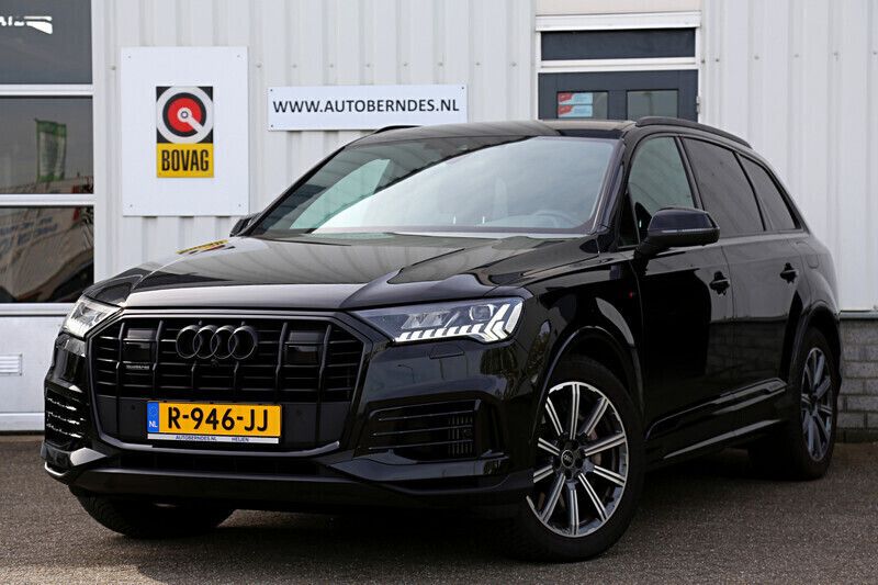 Zwart, metallic lak Gebruikt 2020 Audi Q7 S-Line SUV | € 63.900 (Eerlijke prijs) - Afbeelding 1/4