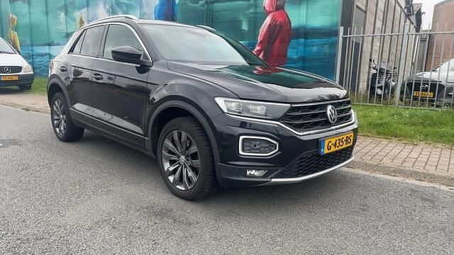 Zwart Gebruikt 2018 VW T-Roc Sport SUV | € 18.450 (Goede deal) - Afbeelding 1/4