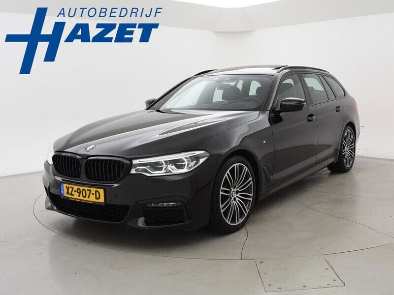 Bruin, metallic lak Gebruikt 2019 BMW 520 M Sport Stationwagen | € 27.900 (Eerlijke prijs) - Afbeelding 1/4