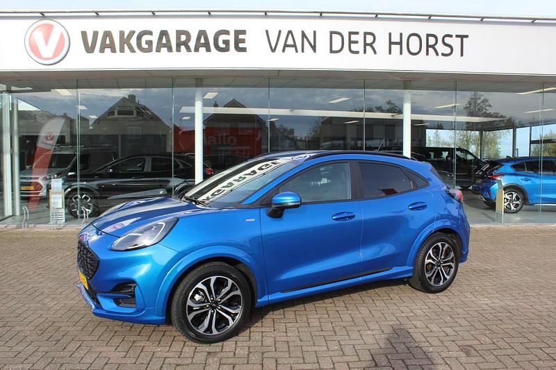 Blauw Occasion 2020 Ford Puma ST-Line SUV | € 19.880 (Eerlijke prijs) - Afbeelding 1/4