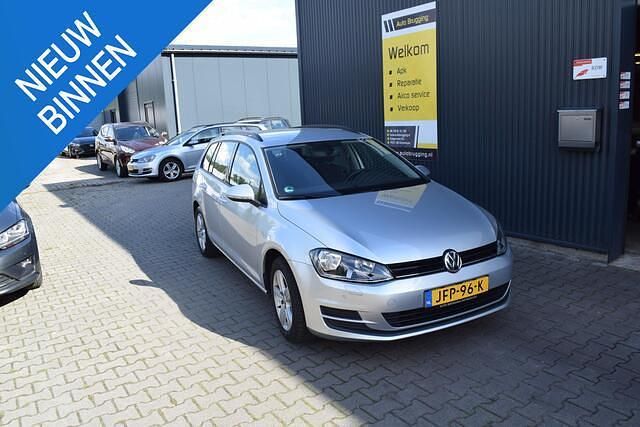 Grijs Gebruikt 2014 VW Golf VII Stationwagen | € 8.250 (Super prijs) - Afbeelding 1/4