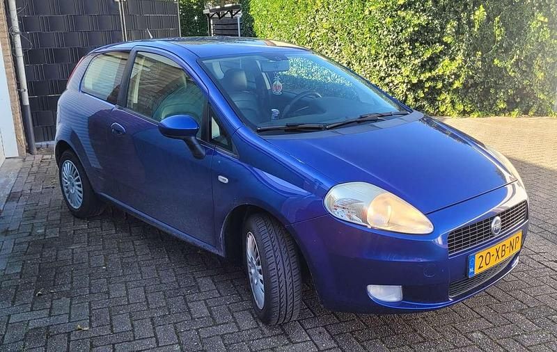Occasion Fiat Punto Dynamic 65 PK (47 kW) 2007 Blauw Hatchback