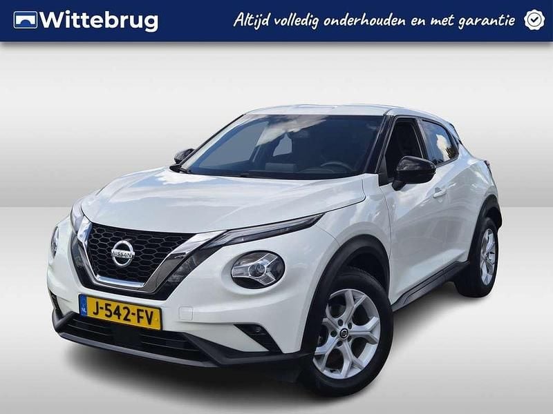 Wit Gebruikt 2020 Nissan Juke N-Connecta SUV | € 17.385 (Eerlijke prijs) - Afbeelding 1/3