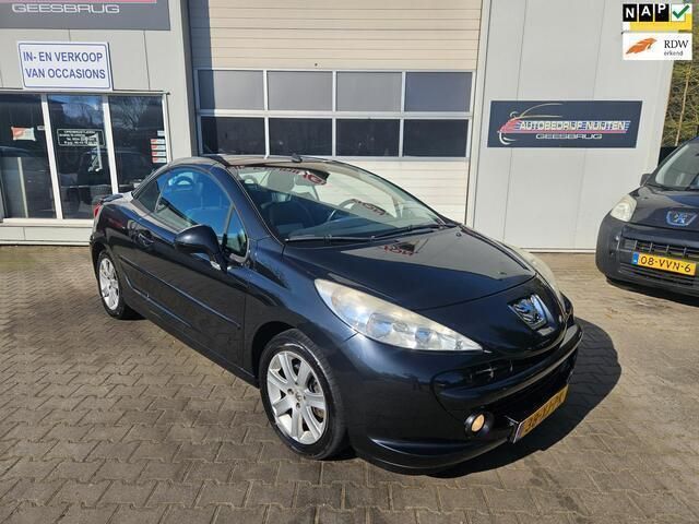 Zwart, metallic lak Gebruikt 2007 Peugeot 207 CC Cabriolet | € 3.650 (Eerlijke prijs) - Afbeelding 1/4