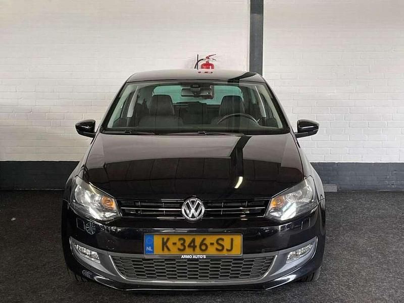 Zwart Gebruikt 2012 VW Polo Trendline Hatchback | € 3.950 (Super prijs) - Afbeelding 1/4