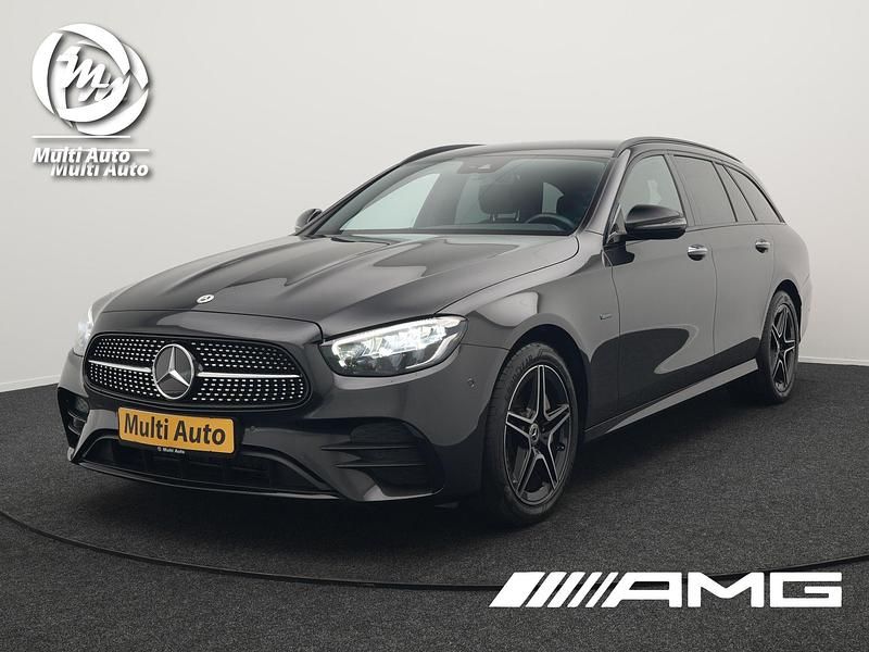 Grijs Gebruikt 2021 Mercedes E300 AMG line Stationwagen | € 35.840 (Eerlijke prijs) - Afbeelding 1/3
