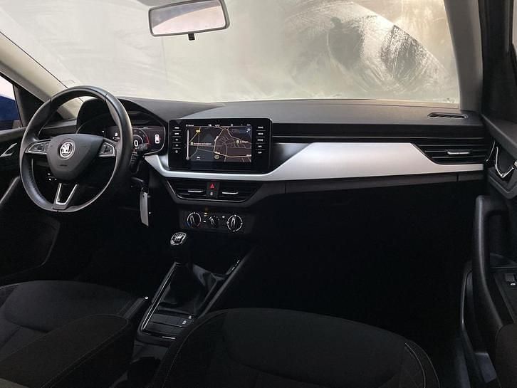 Occasion Skoda Scala Ambition 116 PK (85 kW) 2019 Blauw Hatchback