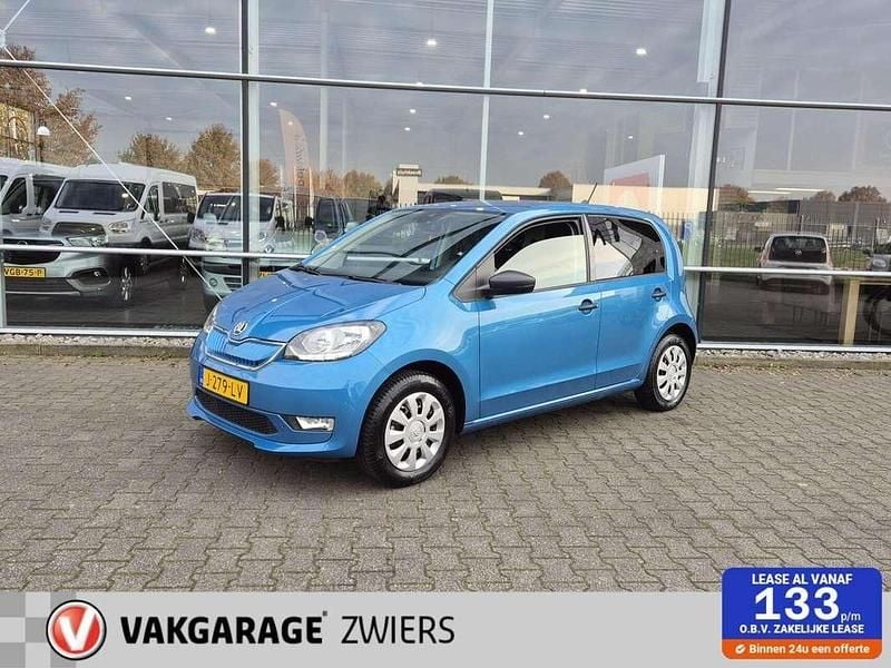 Blauw Gebruikt 2020 Skoda Citigo-e IV Ambition Hatchback | € 9.750 (Eerlijke prijs) - Afbeelding 1/4