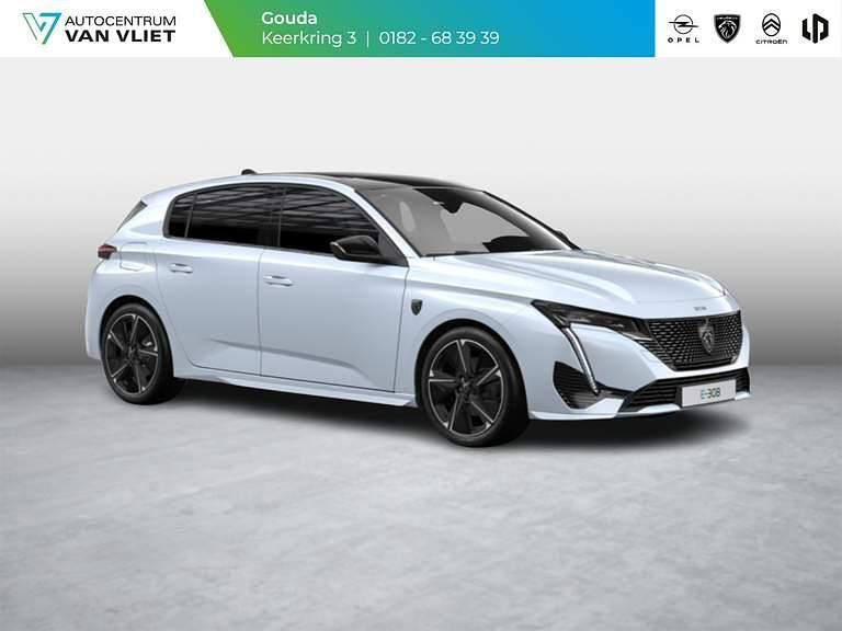 Blanc okenite (wit metallic) Nieuw 2025 Peugeot e-308 Hatchback | € 47.867 (Duur) - Afbeelding 1/4