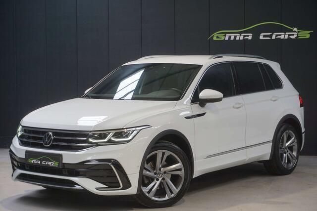 Wit Gebruikt 2022 VW Tiguan R-line SUV | € 33.999 (Super prijs) - Afbeelding 1/4