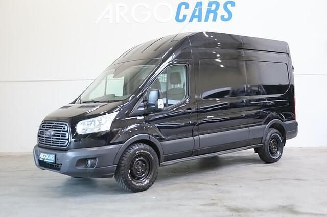 Zwart Gebruikt 2018 Ford Transit Trend Van | € 16.850 (Duur) - Afbeelding 1/4