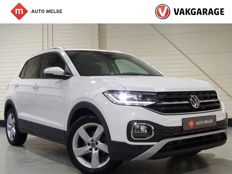 Wit Gebruikt 2022 VW T-Cross Style SUV | € 24.945 (Eerlijke prijs) - Afbeelding 1/4