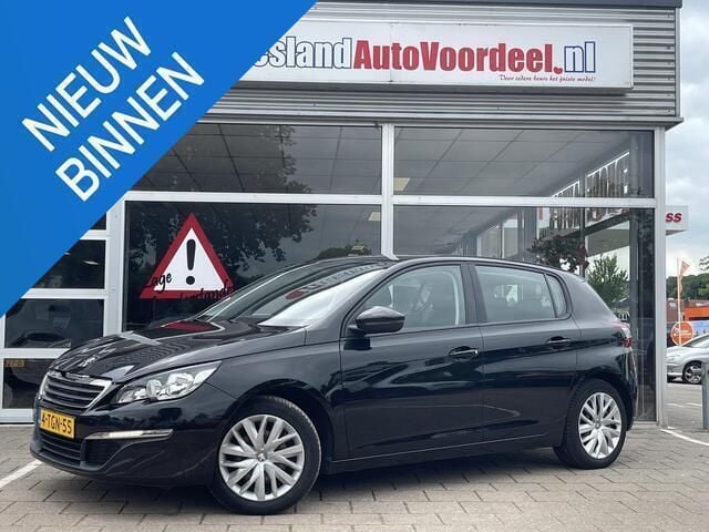 Zwart Gebruikt 2014 Peugeot 308 Hatchback | € 4.999 (Eerlijke prijs) - Afbeelding 1/4