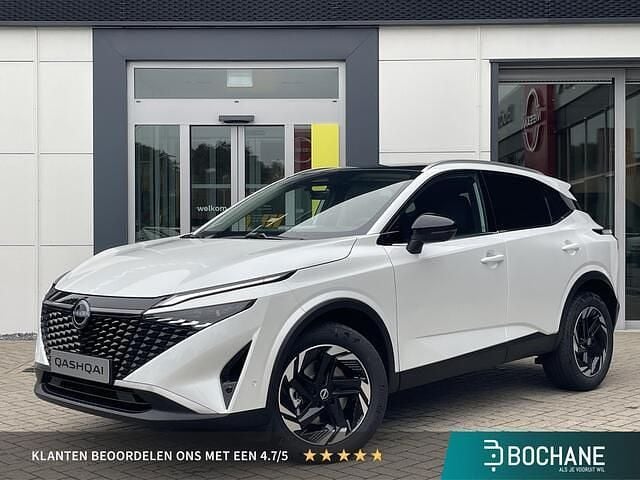 White (qbe) Nieuw 2025 Nissan Qashqai N-Connecta SUV | € 42.500 (Goede deal) - Afbeelding 1/4