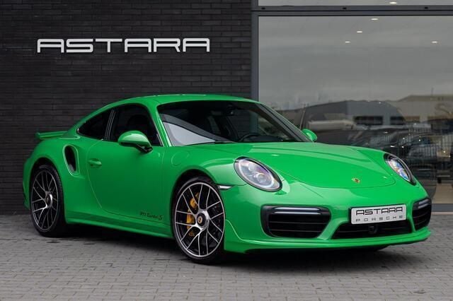 Groen Gebruikt 2016 Porsche 911 Turbo S Coupé | € 179.800 - Afbeelding 1/4