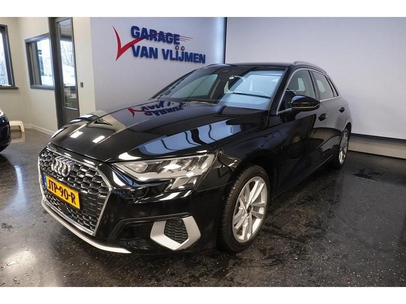Zwart Gebruikt 2020 Audi A3 Sportback Hatchback | € 21.500 (Super prijs) - Afbeelding 1/4