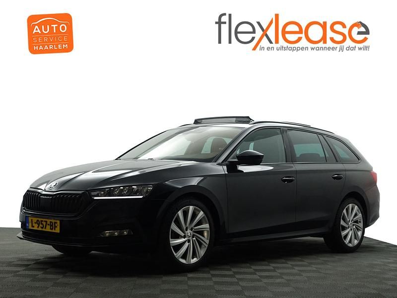 Zwart metallic Gebruikt 2021 Skoda Octavia Business Line Stationwagen | € 24.900 - Afbeelding 1/4