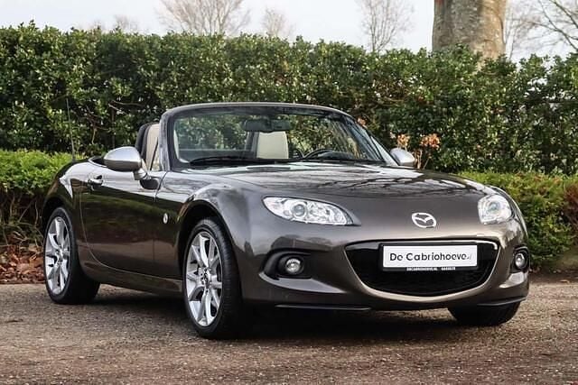 Bruin (metallic) Gebruikt 2014 Mazda MX5 Sendo Cabriolet | € 13.750 (Super prijs) - Afbeelding 1/4