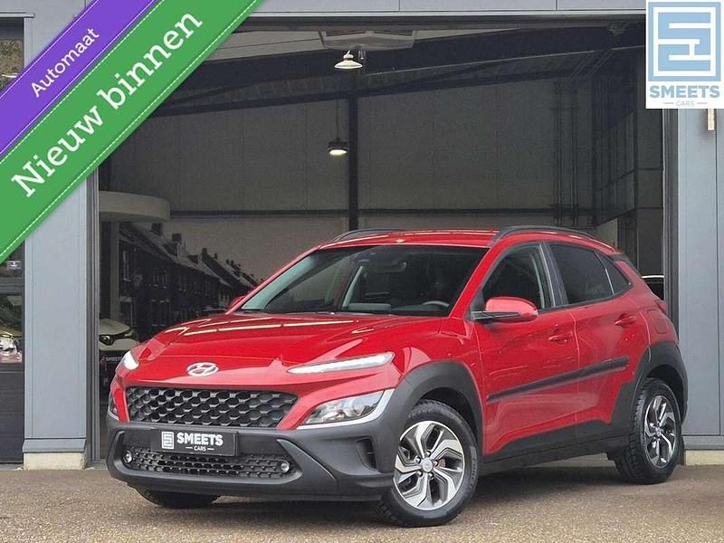 Rood (metallic) Occasion 2021 Hyundai Kona SUV | € 18.500 (Goede deal) - Afbeelding 1/4