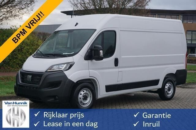 Wit Nieuw 2024 Fiat Ducato Van | € 31.850 (Super prijs) - Afbeelding 1/4