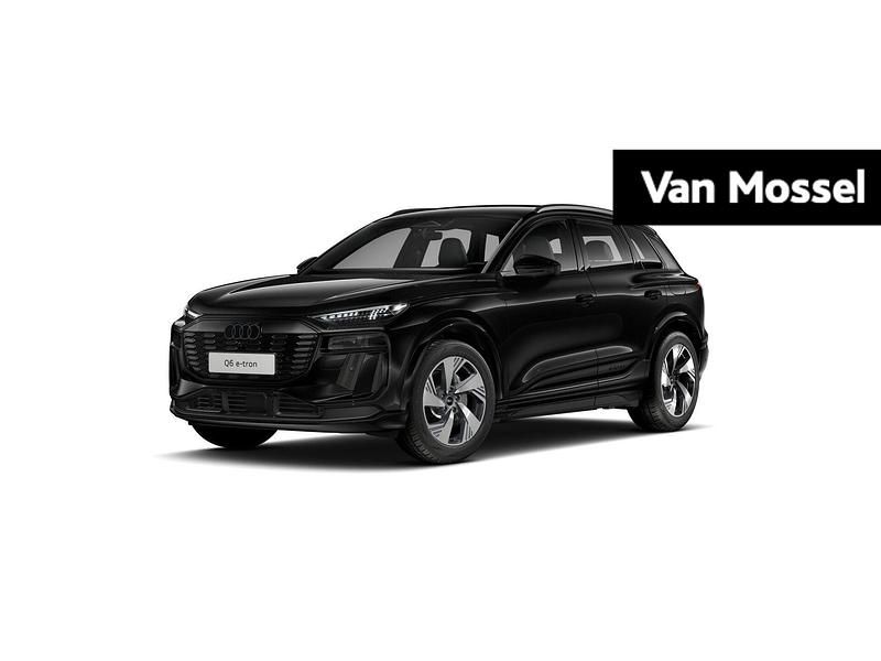 Zwart Occasion 2025 Audi Q6 e-tron Advanced SUV | € 64.900 - Afbeelding 1/2